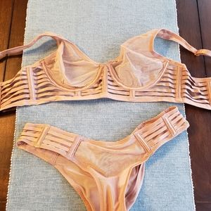 Victoria secret bra and panty set